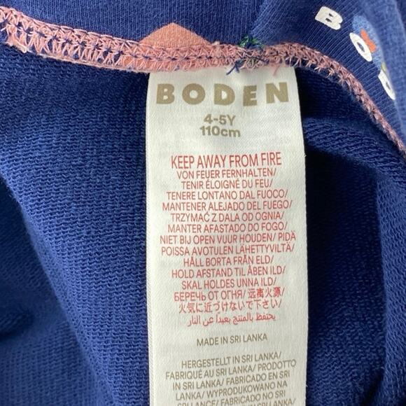 Boden Kids Girls Multicolor Long Sleeve Sweatshirt & Leggings 3 Piece Set 4-5Y - Picture 13 of 14